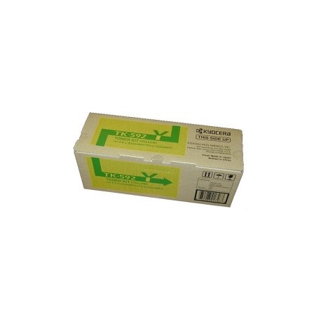 Toner Kyocera TK-592Y Amarillo, 5000 Páginas