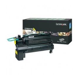 Toner Lexmark Programa Retorno C792A1YG Amarillo, 6000 Páginas