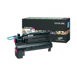 Toner Lexmark Programa Retorno C792A1MG Magenta, 6000 Páginas