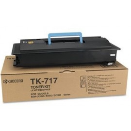 Toner Kyocera TK-717 Negro, 34.000 Páginas