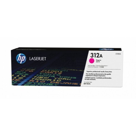 Toner HP 312A Magenta, 2700 Páginas