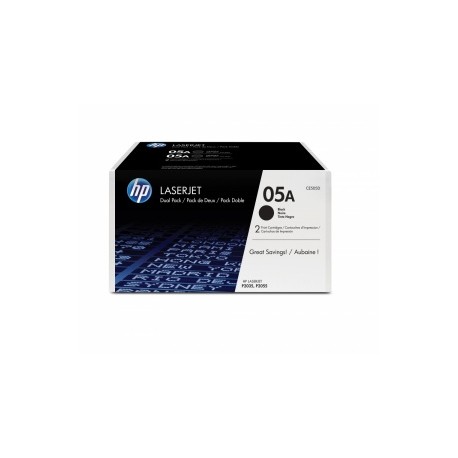 Toner HP 05A Paquete Doble Negro, 2x 2300 Páginas