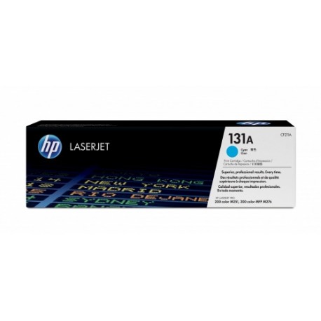 Toner HP 131A Cyan, 1800 Páginas