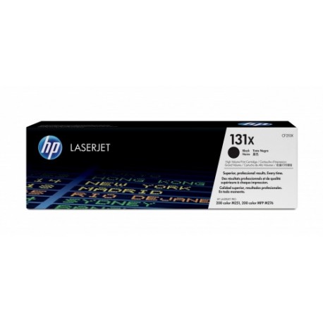 Toner HP 131X Negro, 2400 Páginas
