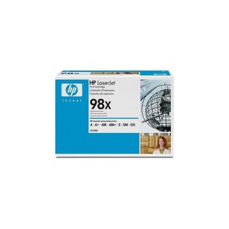 Toner HP 98X Negro, 8800 Páginas
