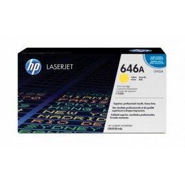 Toner HP 646A Amarillo, 12.500 Páginas
