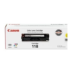 Toner Canon 118 Amarillo, 2900 Páginas