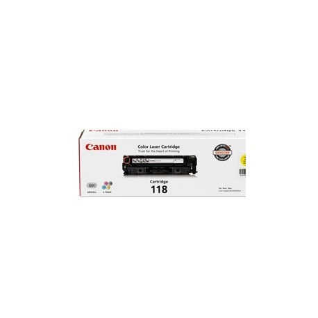 Toner Canon 118 Amarillo, 2900 Páginas