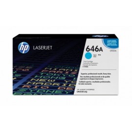 Toner HP 646A Cyan, 12.500 Páginas