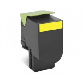 Toner Lexmark 808SY Amarillo, 2500 Páginas