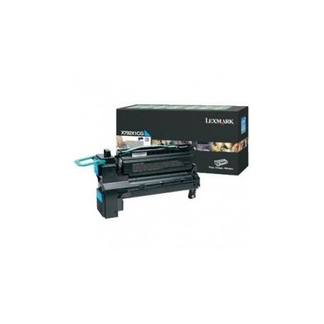 Toner Lexmark Programa Retorno X792X1CG Cyan, 20.000 Páginas