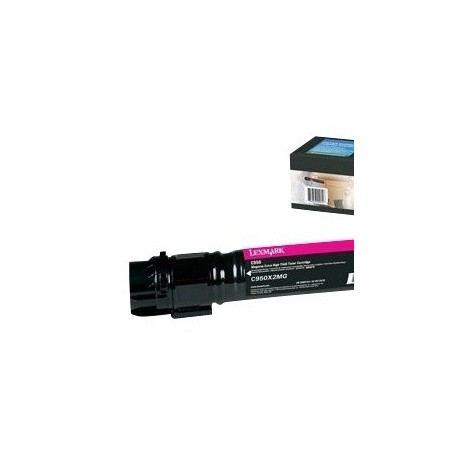 Toner Lexmark C950X2MG Magenta, 24.000 Páginas