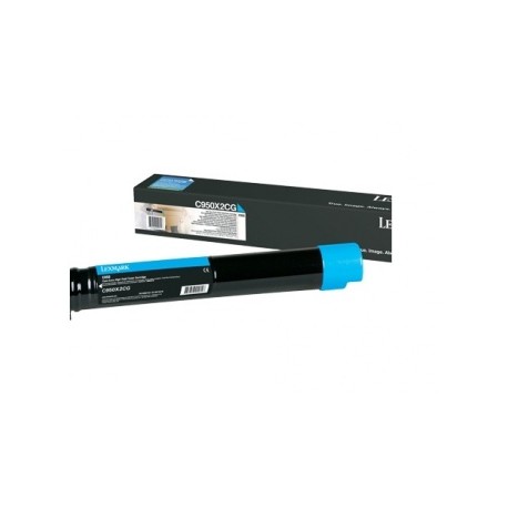 Toner Lexmark C950X2CG Cyan, 24.000 Páginas