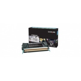 Toner Lexmark Programa Retorno X746H1KG Negro, 12.000 Páginas