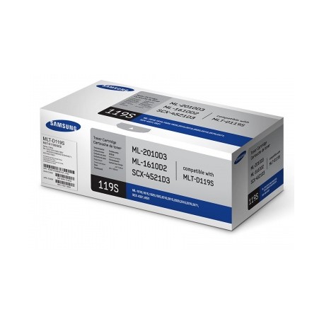 Toner Samsung MLT-D119S Negro, 2000 Páginas