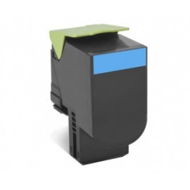 Toner Lexmark Programa Retorno 70C8XC0 Cyan, 4000 Páginas