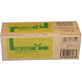 Toner Kyocera TK- 582Y Amarillo, 2800 Páginas