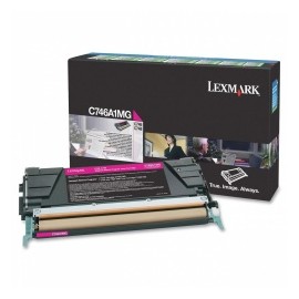 Toner Lexmark Programa Retorno C746A1MG Magenta, 7000 Páginas