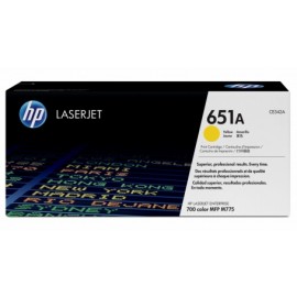 Toner HP 651A Amarillo, 16.000 Páginas