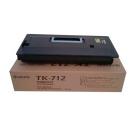 Toner Kyocera TK-712 Negro, 40.000 Páginas