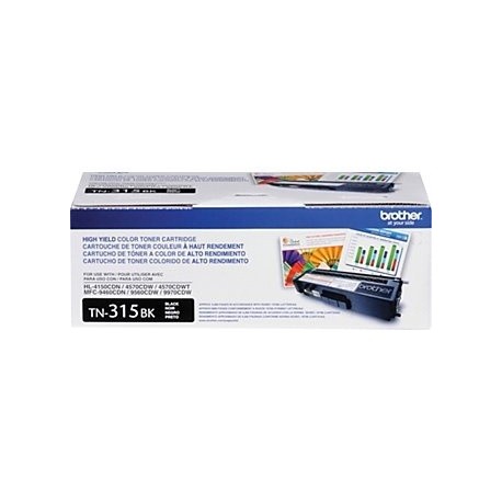 Toner Brother TN-315BK Negro, 6000 Páginas