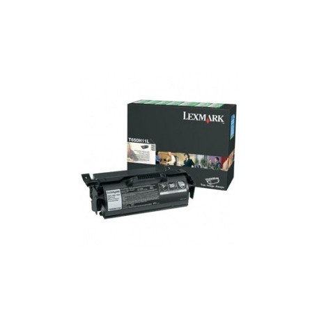 Toner Lexmark T650H11L Negro, 25.000 Páginas