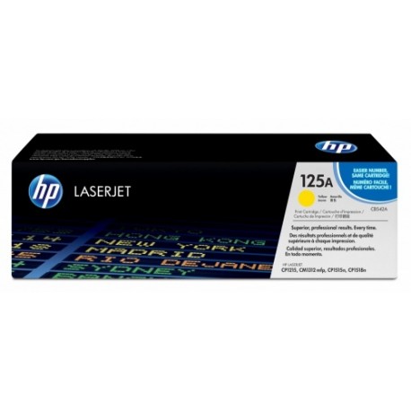 Toner HP 125A Amarillo, 1400 Páginas