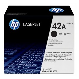Toner HP 42A Negro, 10.000 Páginas