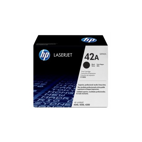 Toner HP 42A Negro, 10.000 Páginas