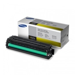 Toner Samsung CLT-Y504S Amarillo, 1800 Páginas