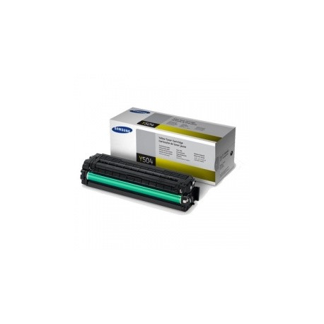Toner Samsung CLT-Y504S Amarillo, 1800 Páginas