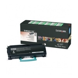 Toner Lexmark Programa Retorno X463A11G Negro, 3500 Páginas