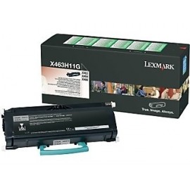 Toner Lexmark Programa Retorno X463H11G Negro, 9000 Páginas