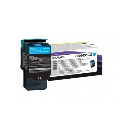 Toner Lexmark C544X1CG Cyan, 30.000 Páginas