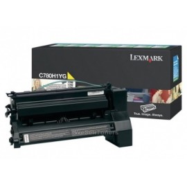 Toner Lexmark C780H1YG Amarillo, 10.0000 Páginas