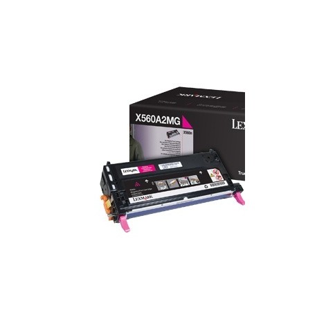 Toner Lexmark X560A2MG Magenta, 4000 Páginas