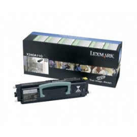 Toner Lexmark Programa Retorno X340A11G Negro, 2500 Páginas