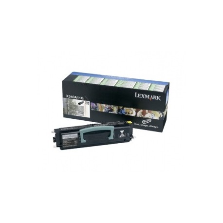 Toner Lexmark Programa Retorno X340A11G Negro, 2500 Páginas