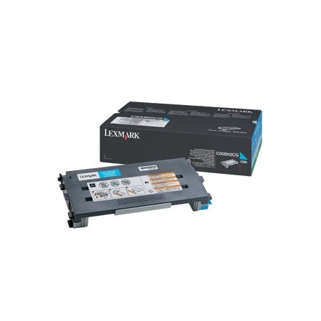 Toner Lexmark C500H2CG Cyan, 3000 Páginas