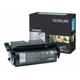 Toner Lexmark 12A6830 Negro, 7500 Páginas