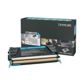 Toner Lexmark C736H1CG Cyan, 10.000 Páginas