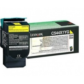 Toner Lexmark C544X1YG Amarillo, 4000 Páginas