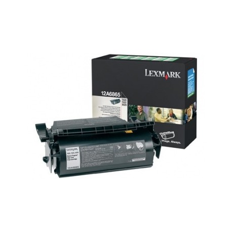 Toner Lexmark 12A6865 Negro, 30.000 Páginas