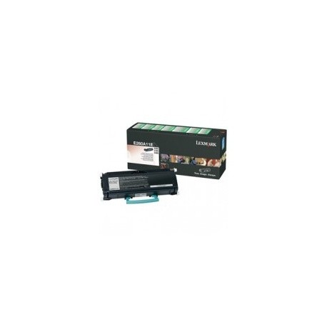 Toner Lexmark E260A11L Negro, 3500 Páginas