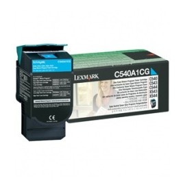 Toner Lexmark C540A1CG Cyan, 1000 Páginas