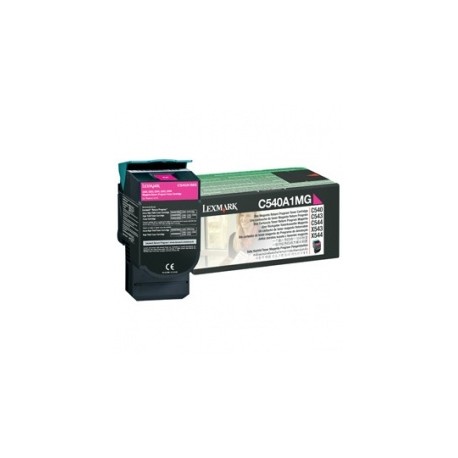 Toner Lexmark C540A1MG Magenta, 1000 Páginas