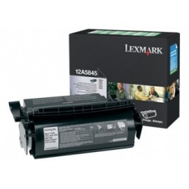 Toner Lexmark 12A5845 Negro, 25.000 Páginas