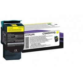 Toner Lexmark C540H1YG Amarillo, 2000 Páginas