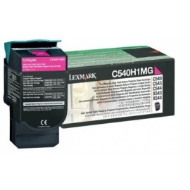 Toner Lexmark C540H1MG Magenta, 2000 Páginas