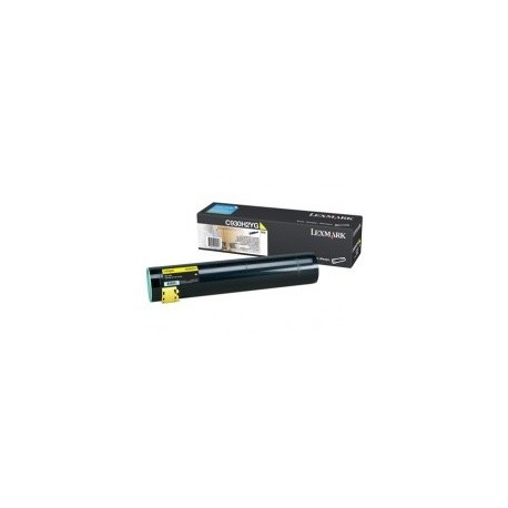 Toner Lexmark C930H2YG Amarillo, 24.0000 Páginas